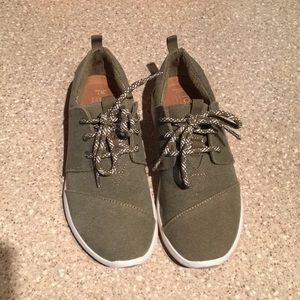 Toms Olive Green Sneakers